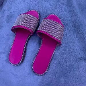 sparkly sandals
